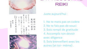 Les 5 préceptes Reiki - La philosophie de vie