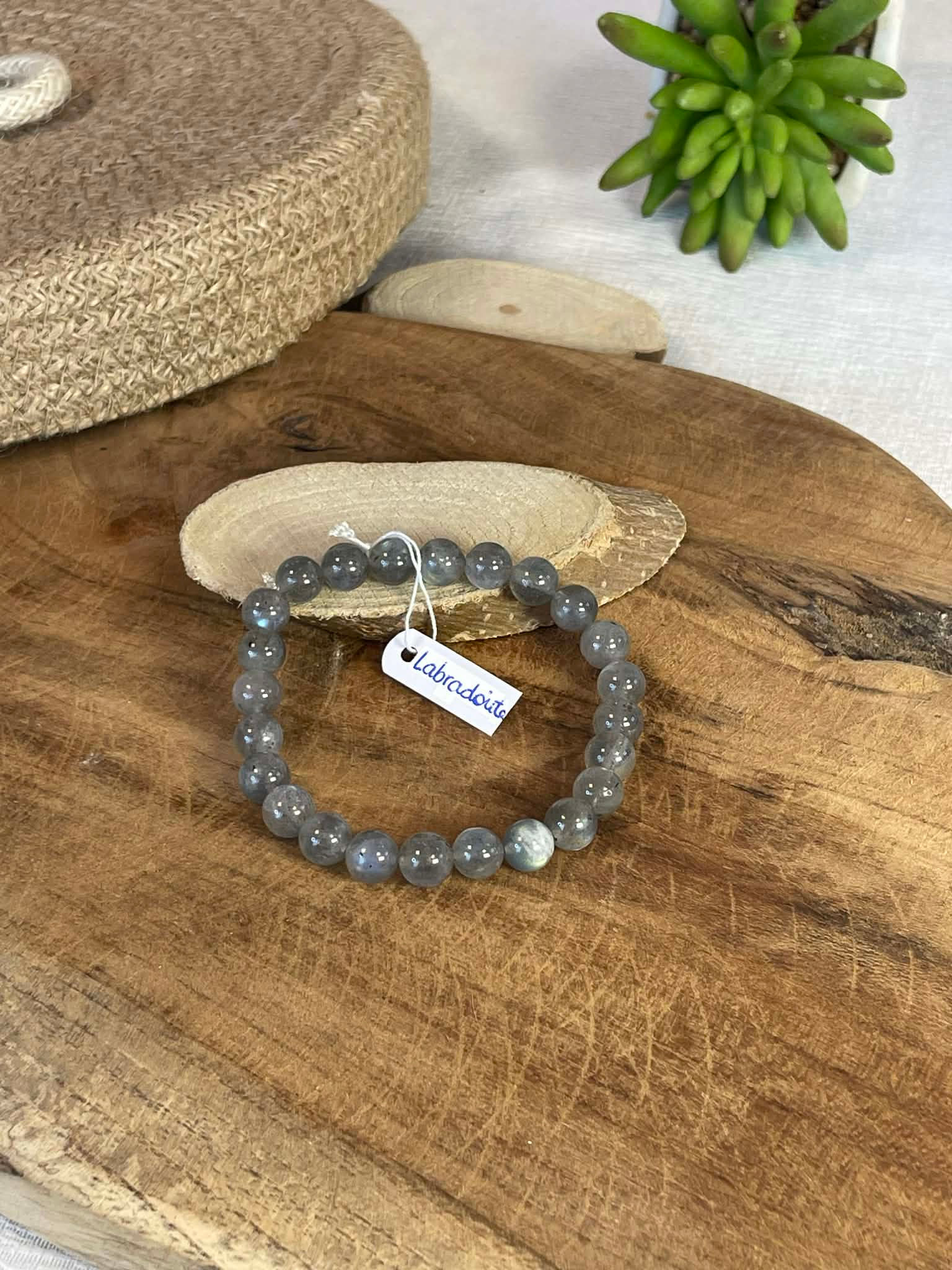 Bracelet Perle Labradorite