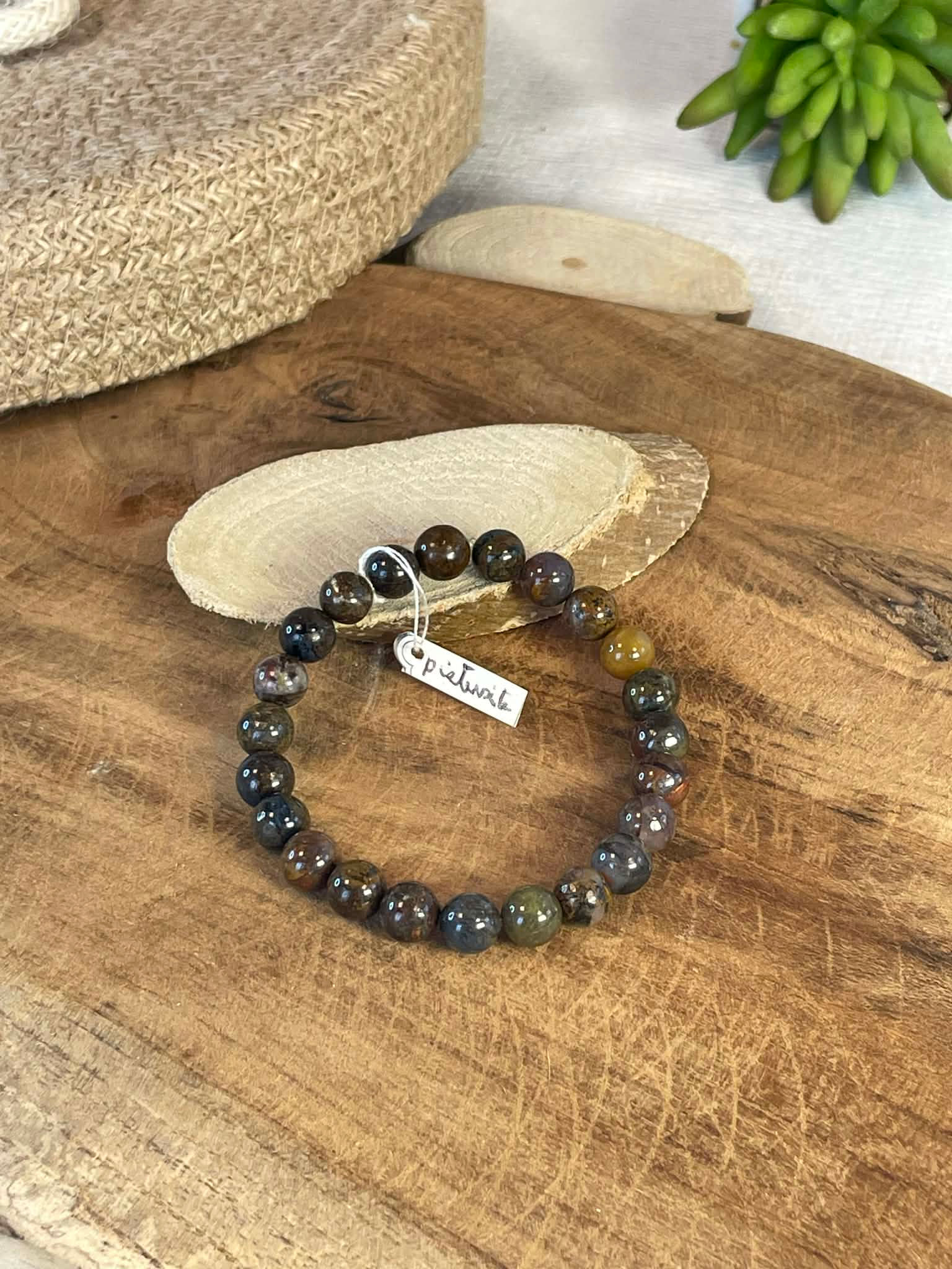 Bracelet perle Piétersite 