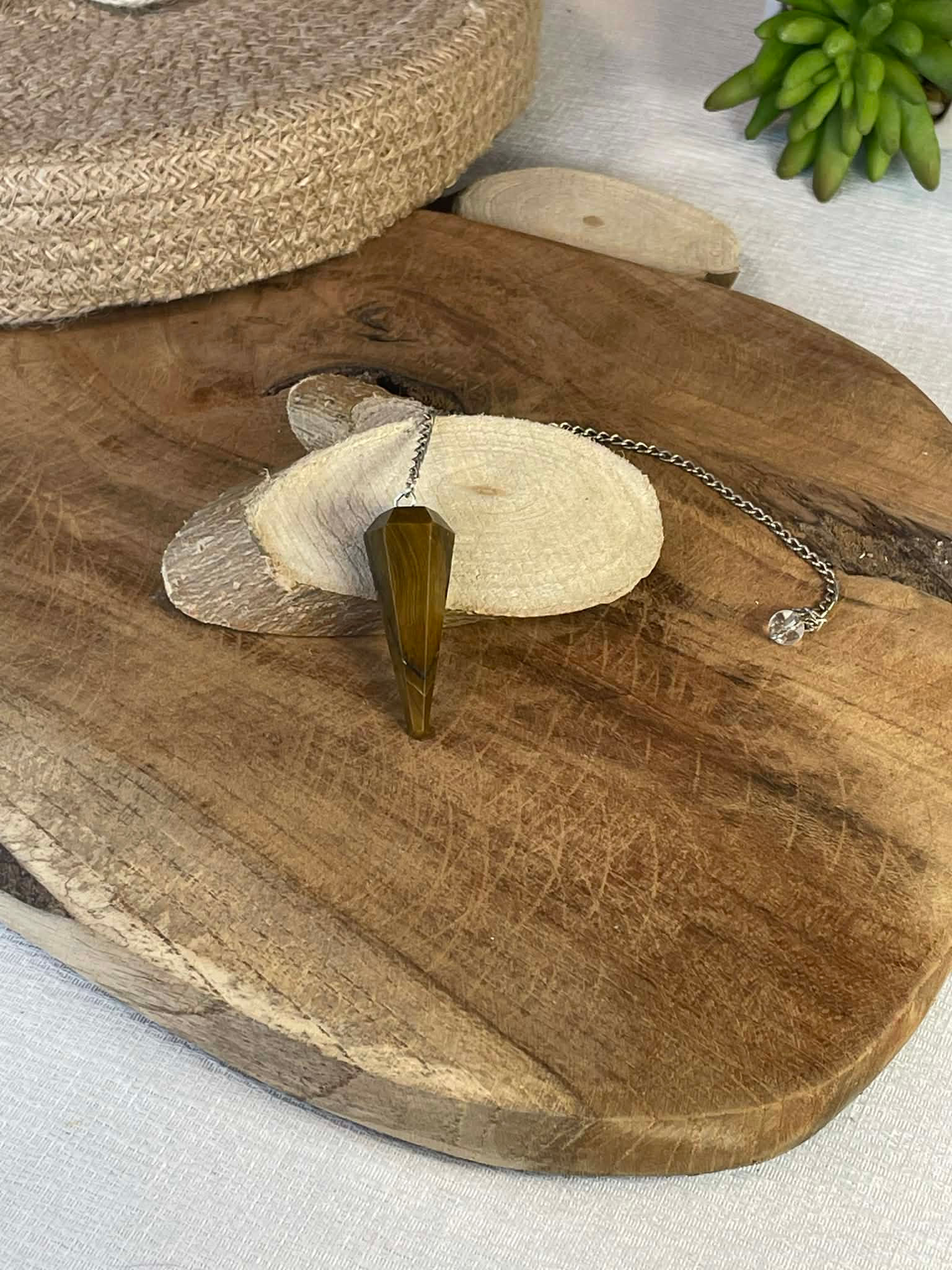 Pendule Œil de tigre