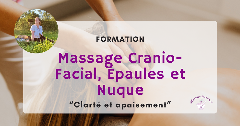 Massage Cranio-Facial, Épaules et Nuque – “Clarté et apaisement”