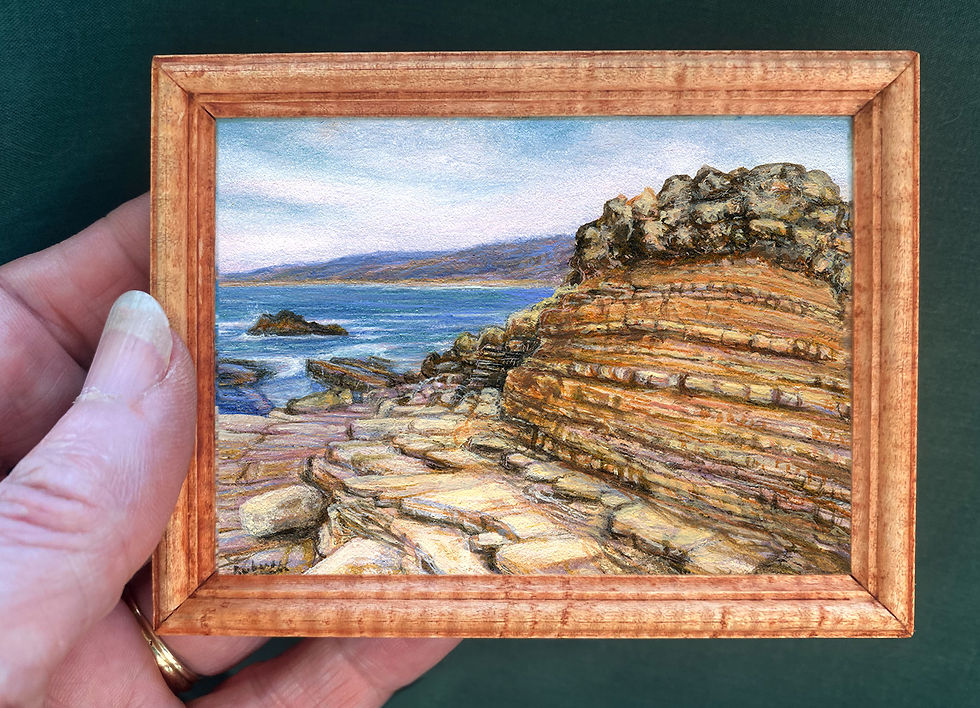 "Sedimentary Shoreline", Scale Reference