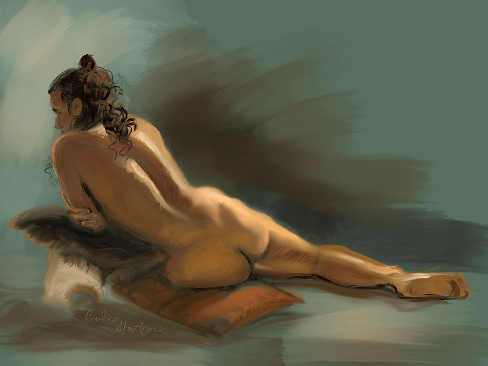 "Giuseppe Reclining"