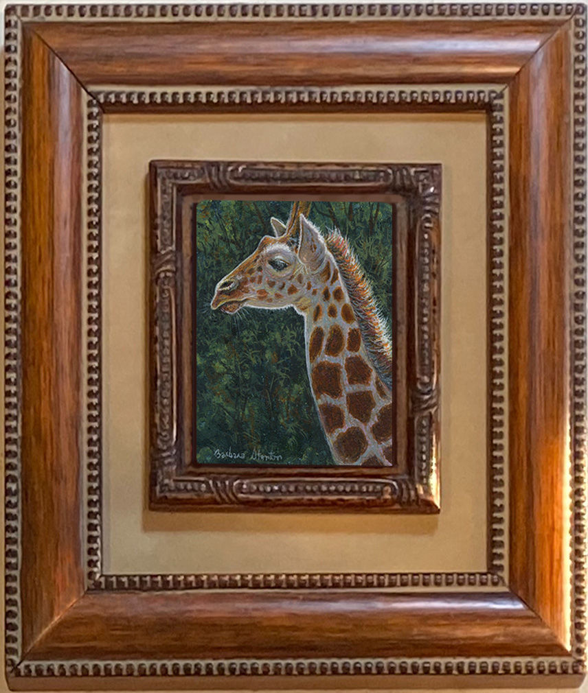 "West African Giraffe" Frame Reference