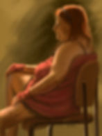 "Barbara In Red"