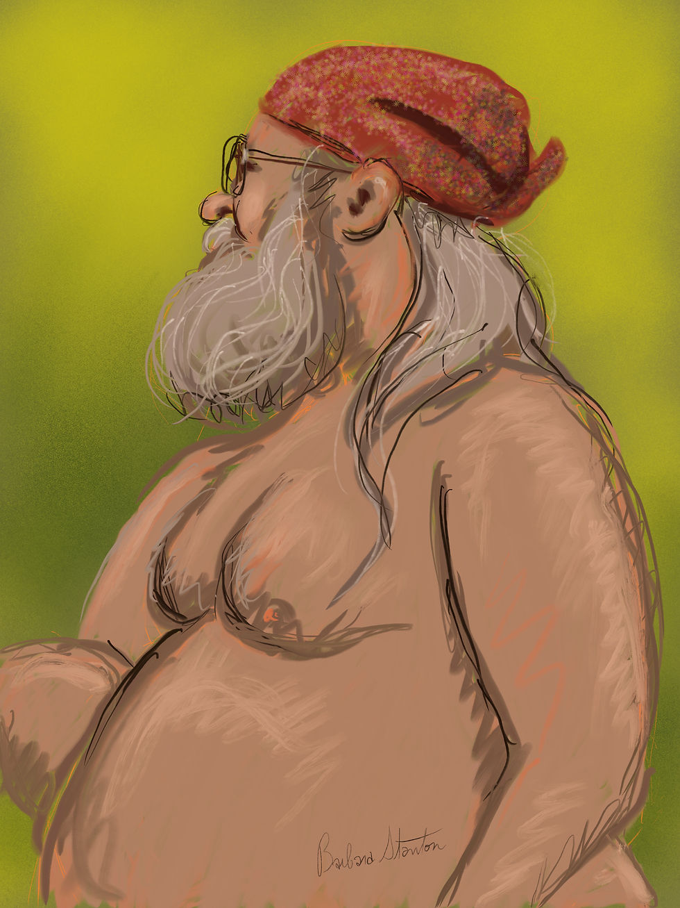 "Bob With Red Bandanna"