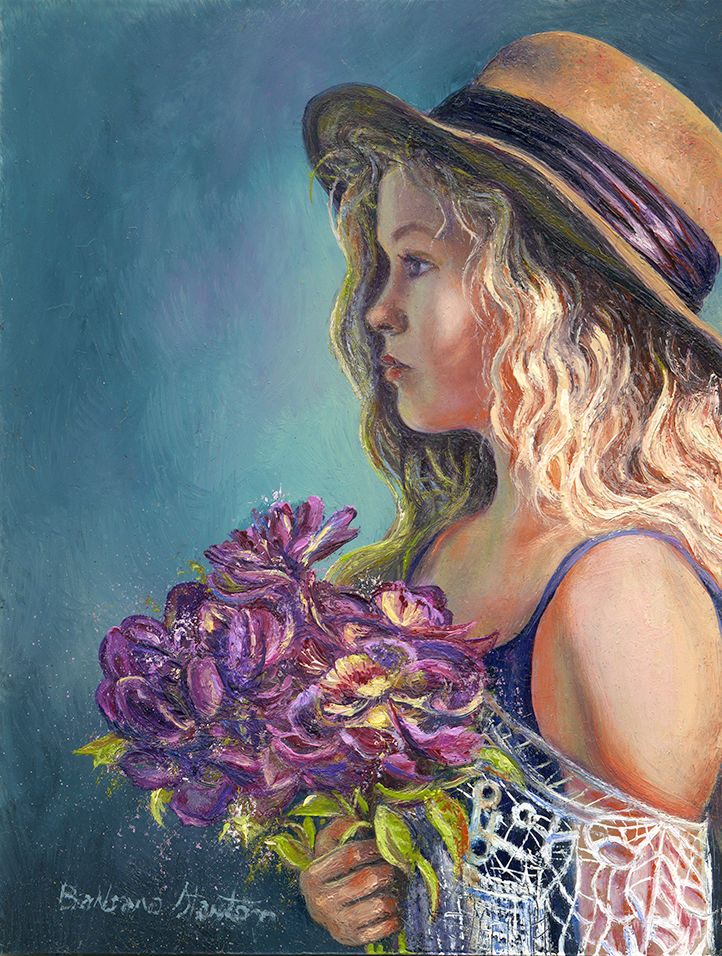 "Julianna" 2 1/2" x 3" $750.