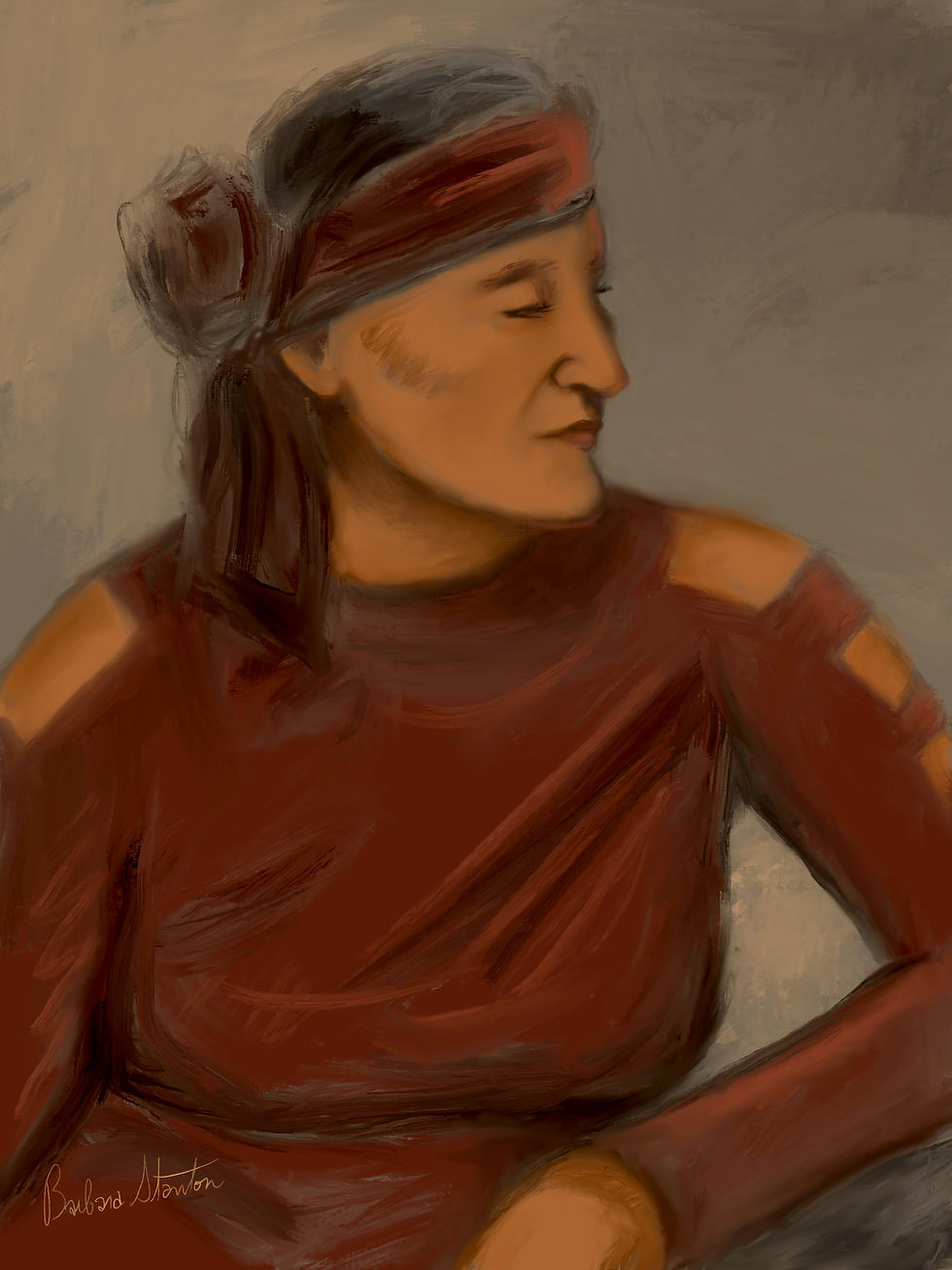 "Karen In Maroon"