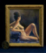 "Taking a Break" Frame and scale reference.