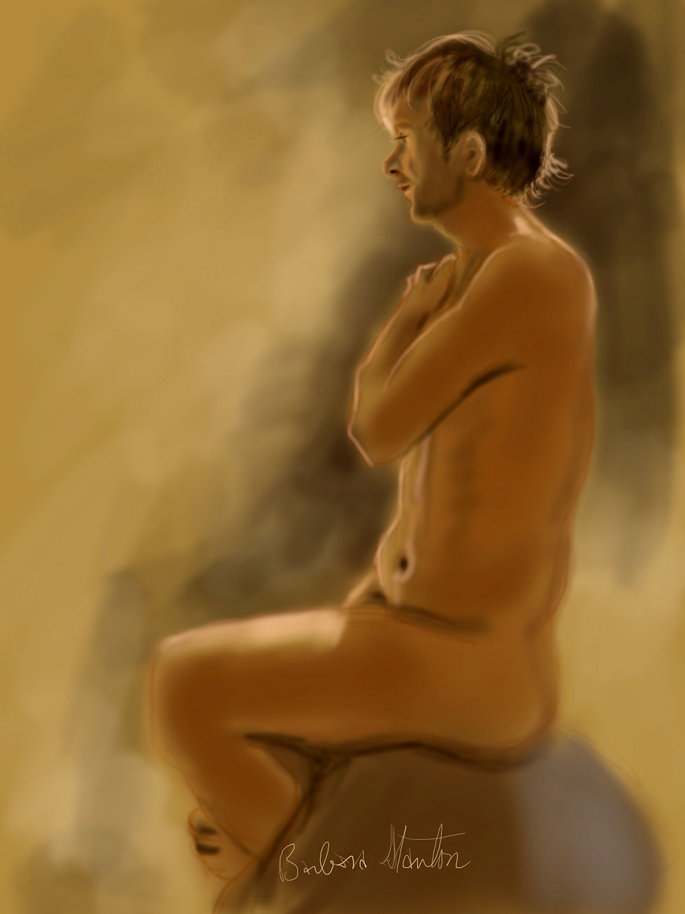 "Andy Seated II"