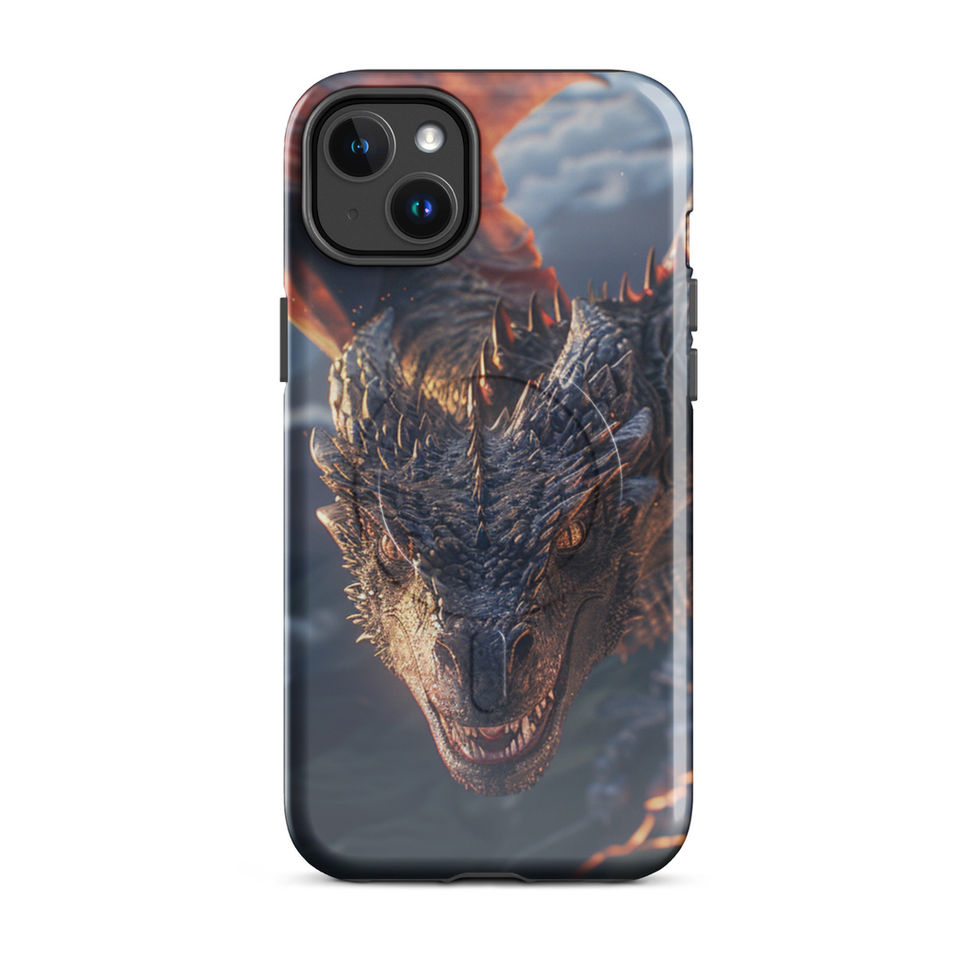 Infernal Flight fire dragon MagSafe case for iPhone 14 Pro – gallery image 3