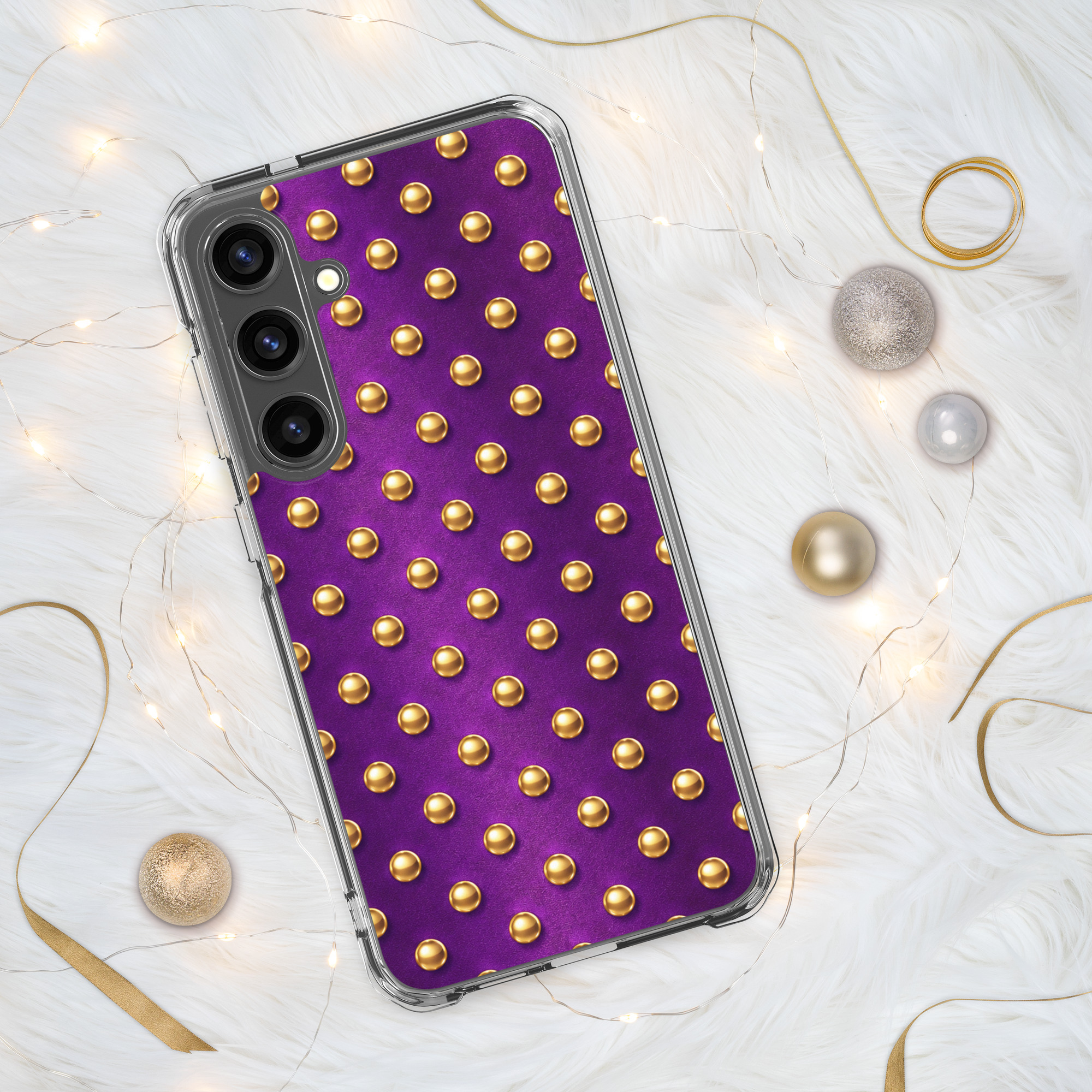 "Plum Royale Dots" Case โจ๐โจ