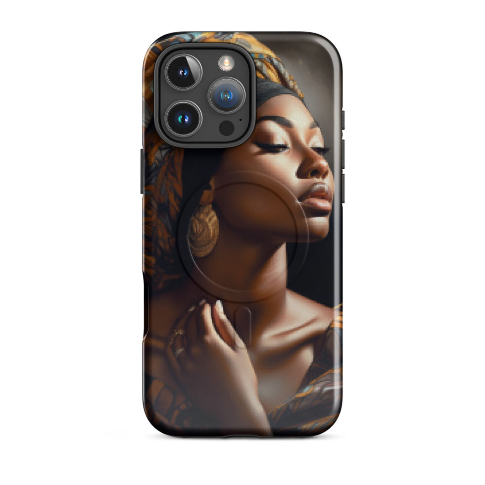 Artistic iPhone case combines sturdy construction with cultural elegance