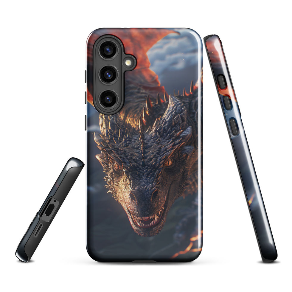 Infernal Flight blazing dragon tough case for Samsung Galaxy S24 Ultra – gallery image 8