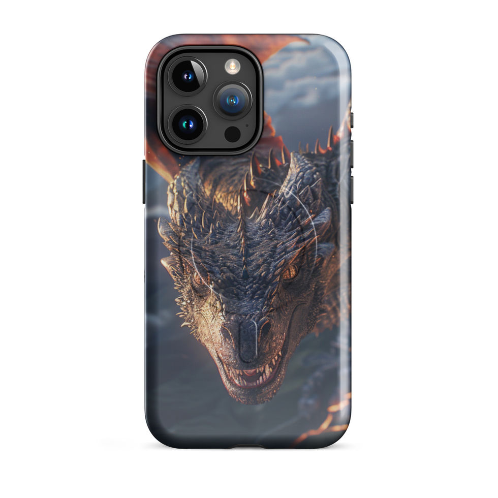 Infernal Flight fire dragon MagSafe case for iPhone 16 – gallery image 9
