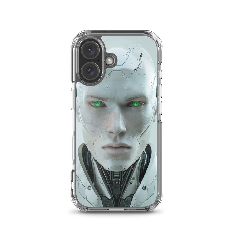 precision-engineered sentinel on iPhone clear protective case, protective edge detail