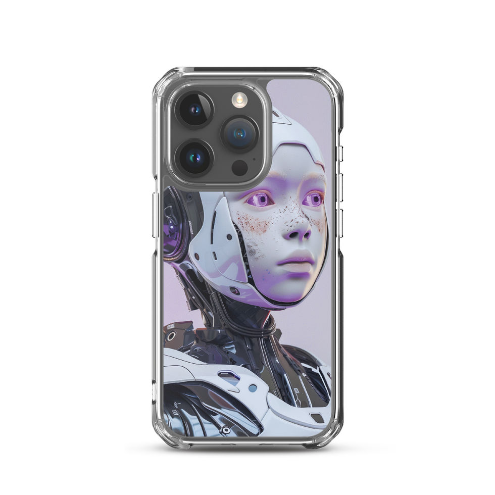 Neon Prototype case showing precise camera and port openings
