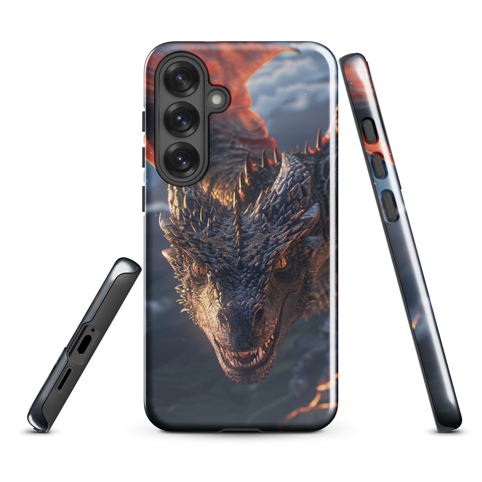 Infernal Flight blazing dragon tough case for Samsung Galaxy S25 Ultra – gallery image 11