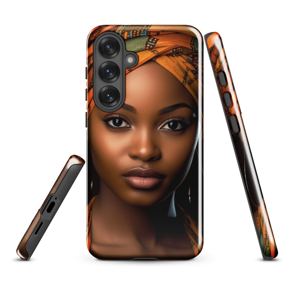 Elite Galaxy S25 Ultra tough shell wrapped in culture-rich textile artwork