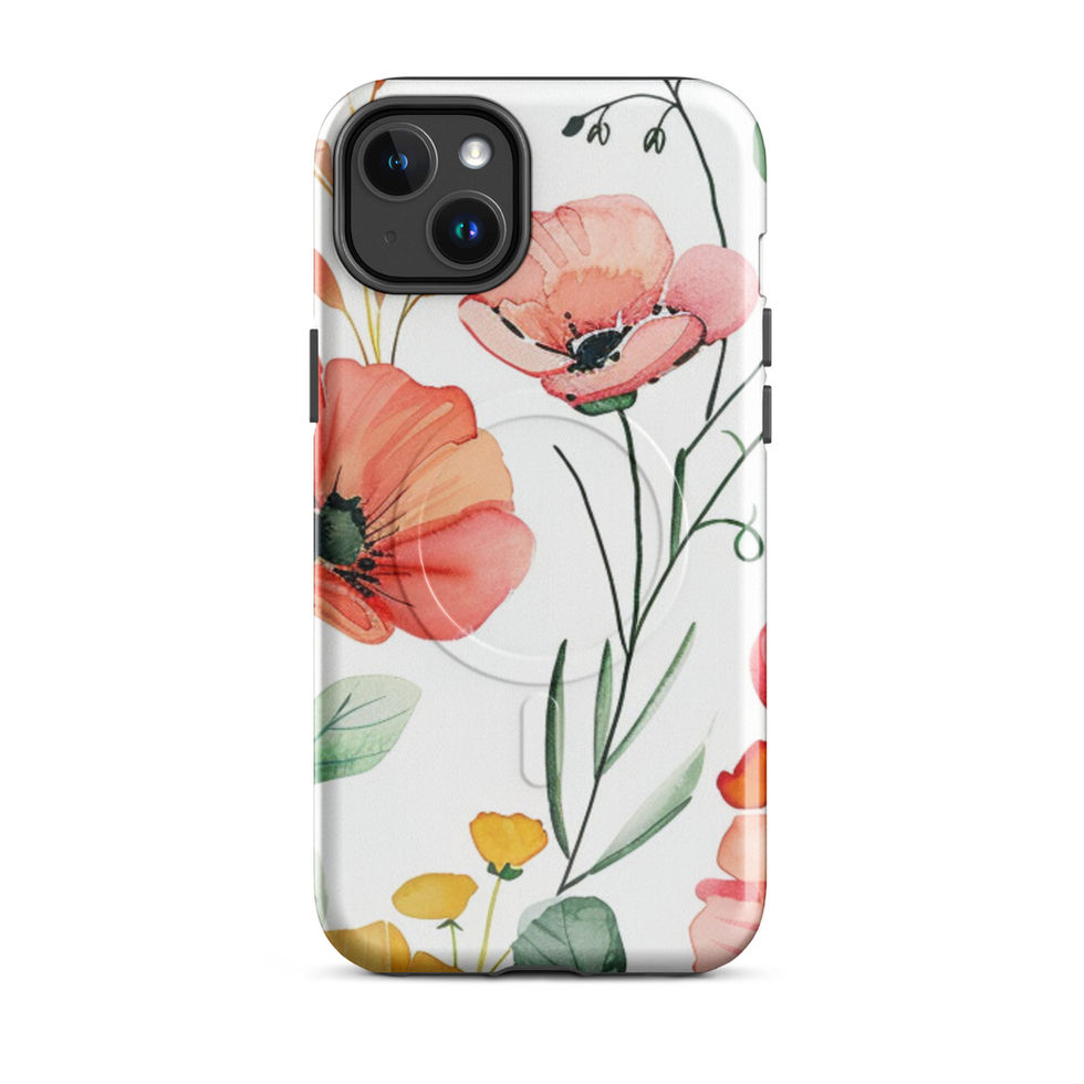 Petal Blush MagSafe iPhone case, floral close-up 3