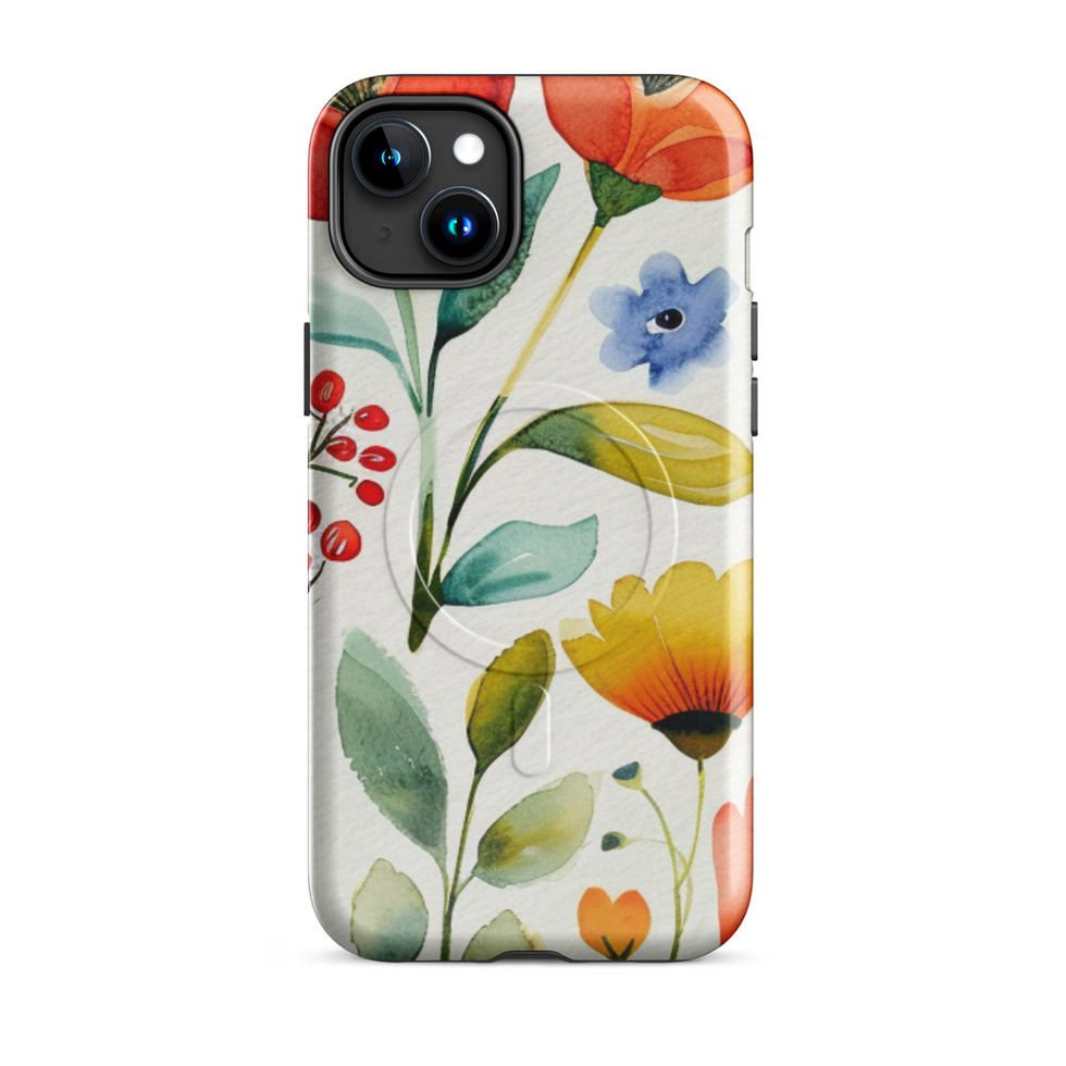 Meadow Daydream MagSafe tough case for iPhone 15 Pro, gallery view 7, image 7