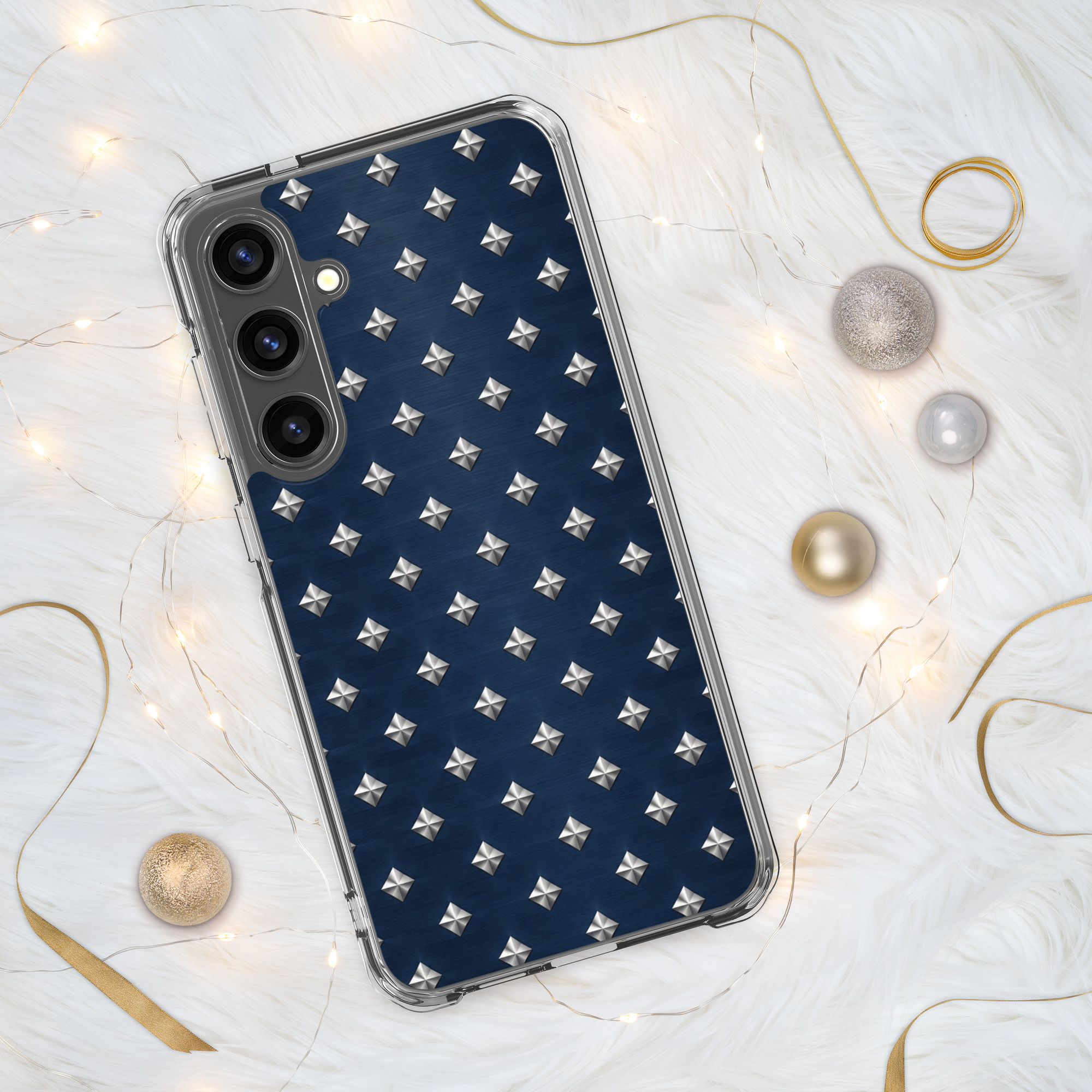 "Midnight Silver Diamonds" Case ๐๐โจ