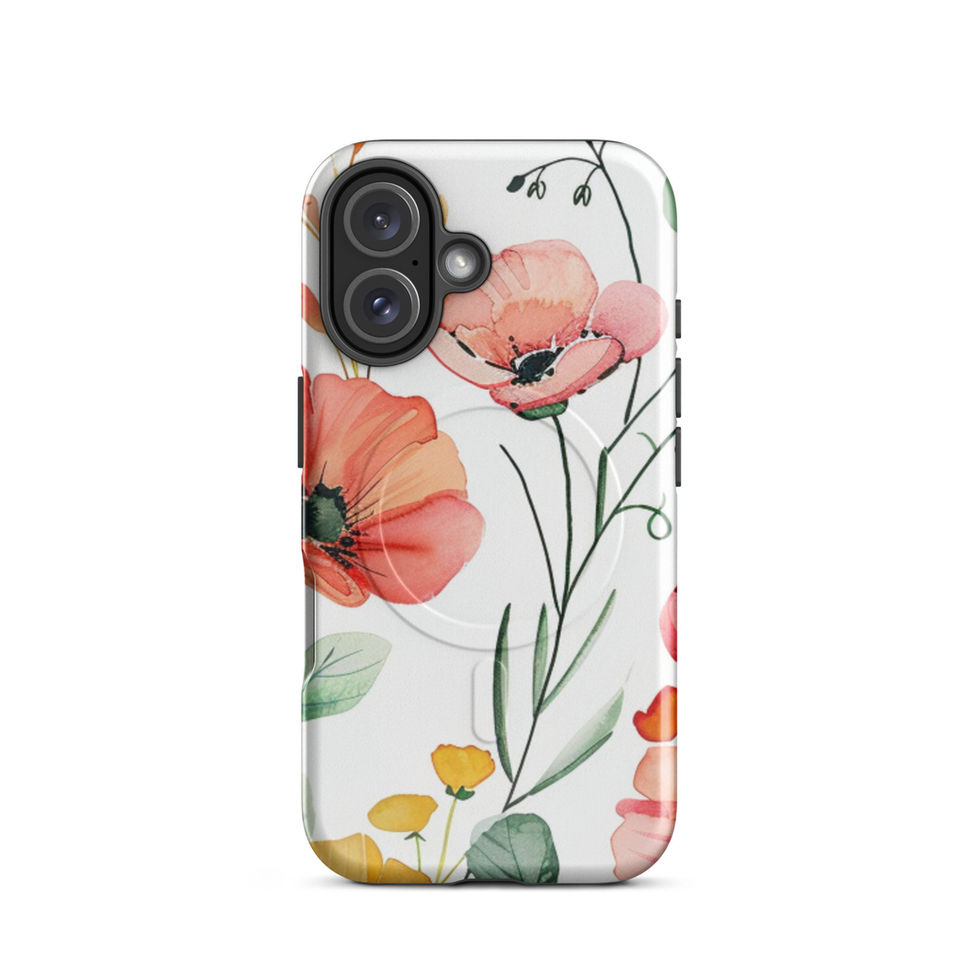 Petal Blush MagSafe iPhone case, edge detail 10