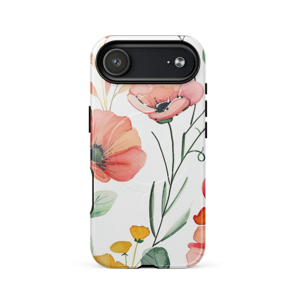Petal Blush MagSafe iPhone case, slim profile 14