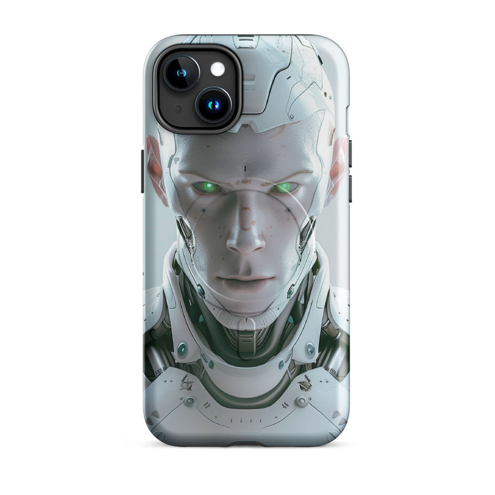 Sentinel Prime robot art tough case for iPhone 15 Pro
