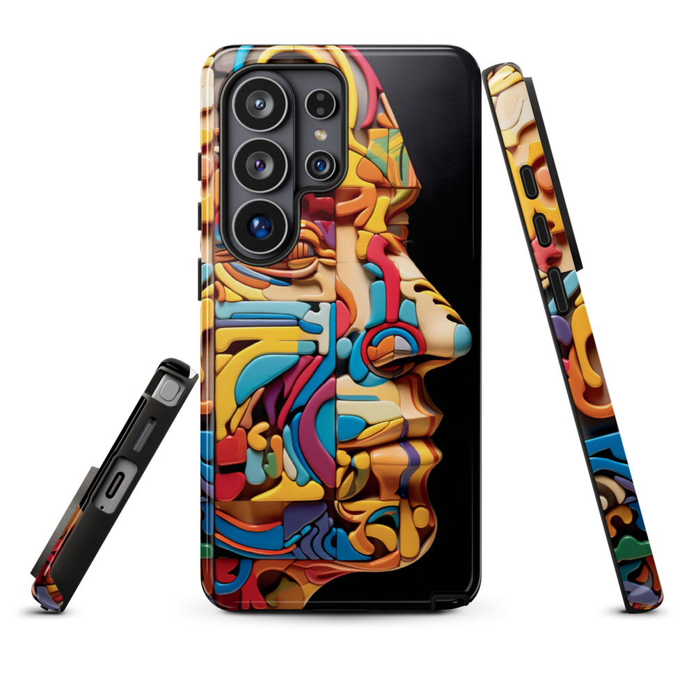 “Mechanical Mind” tough case for Samsung, styled product view, image 15