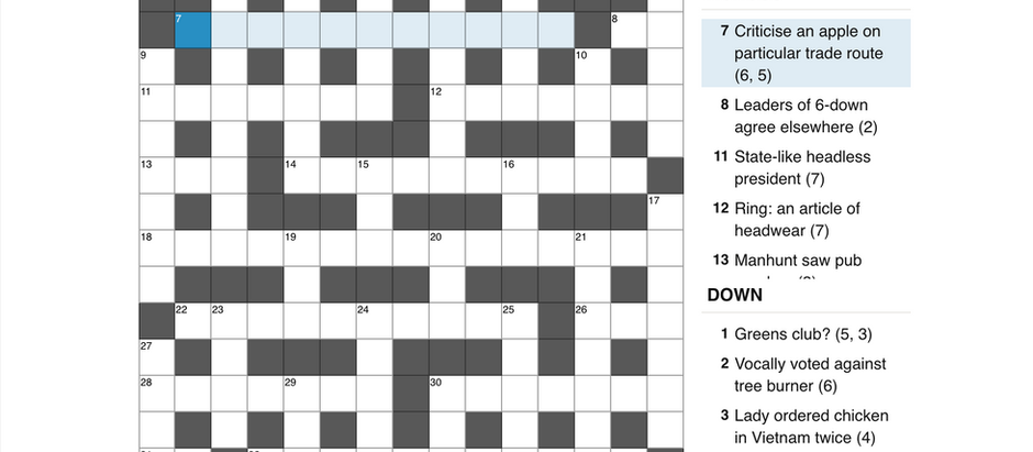 Cryptic 2: A Crossword
