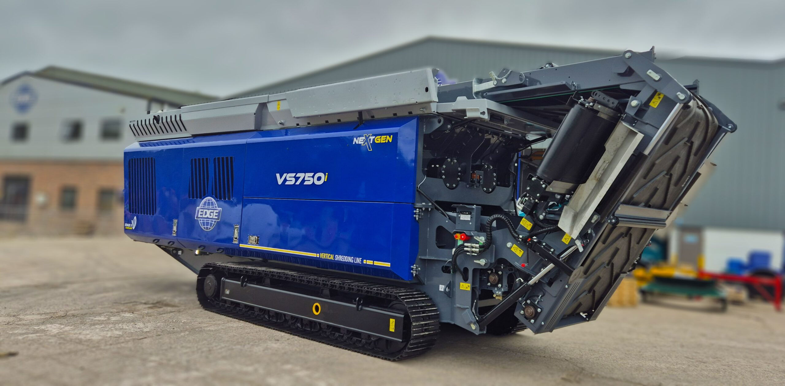 EDGE INNOVATE VS750i elsődleges SHREDDER