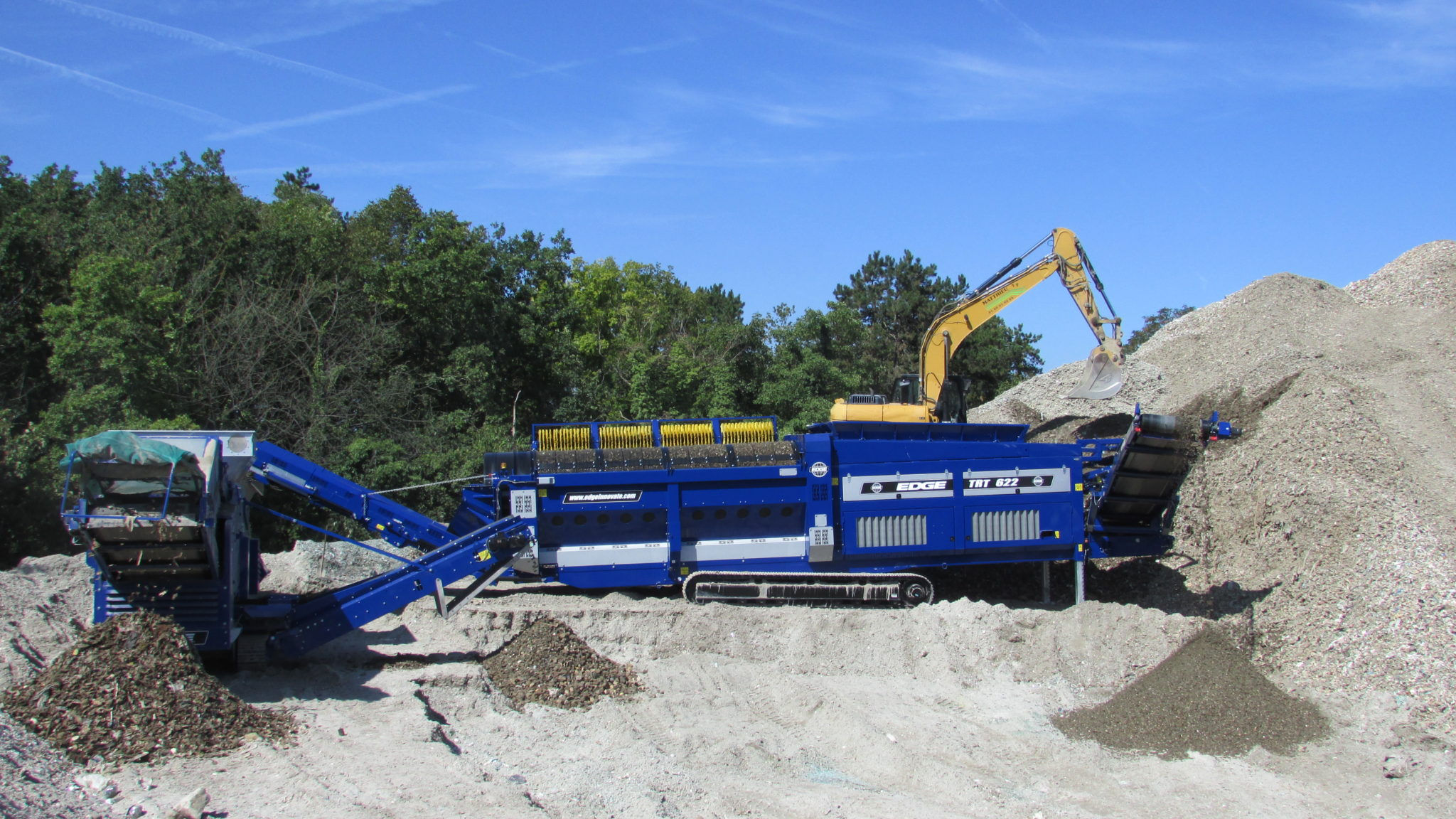 EDGE INNOVATE TRT622 mobil, lánctalpas dobrosta