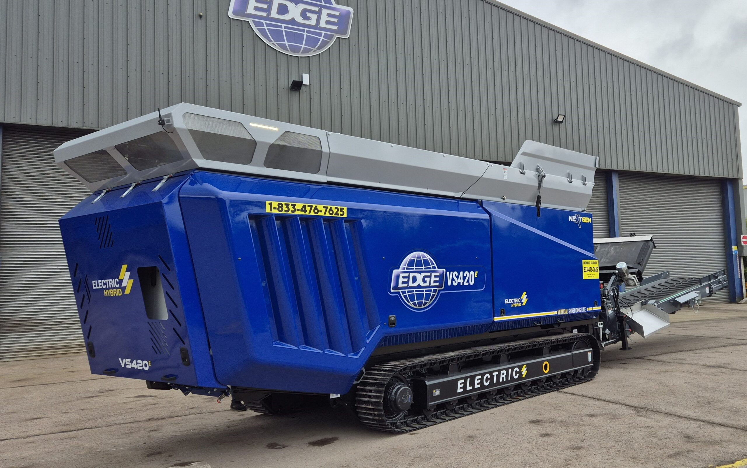 EDGE INNOVATE VS420E hybrid mobil SHREDDER