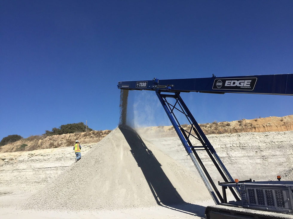 Indexkép: EDGE INNOVATE TS - lánctalpas mobil depózó szalag