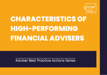 CHARACTERISTICS OF HIGH-PERFORMING FINANCIAL ADVISERS