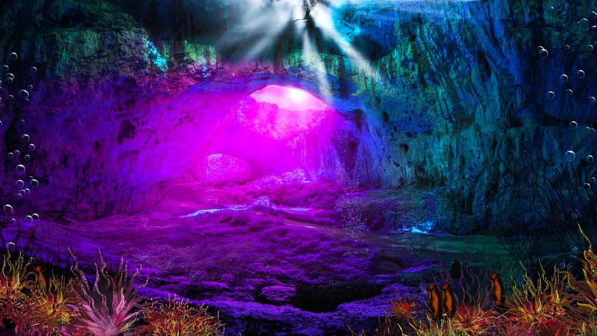 DP128  Underwater Cave