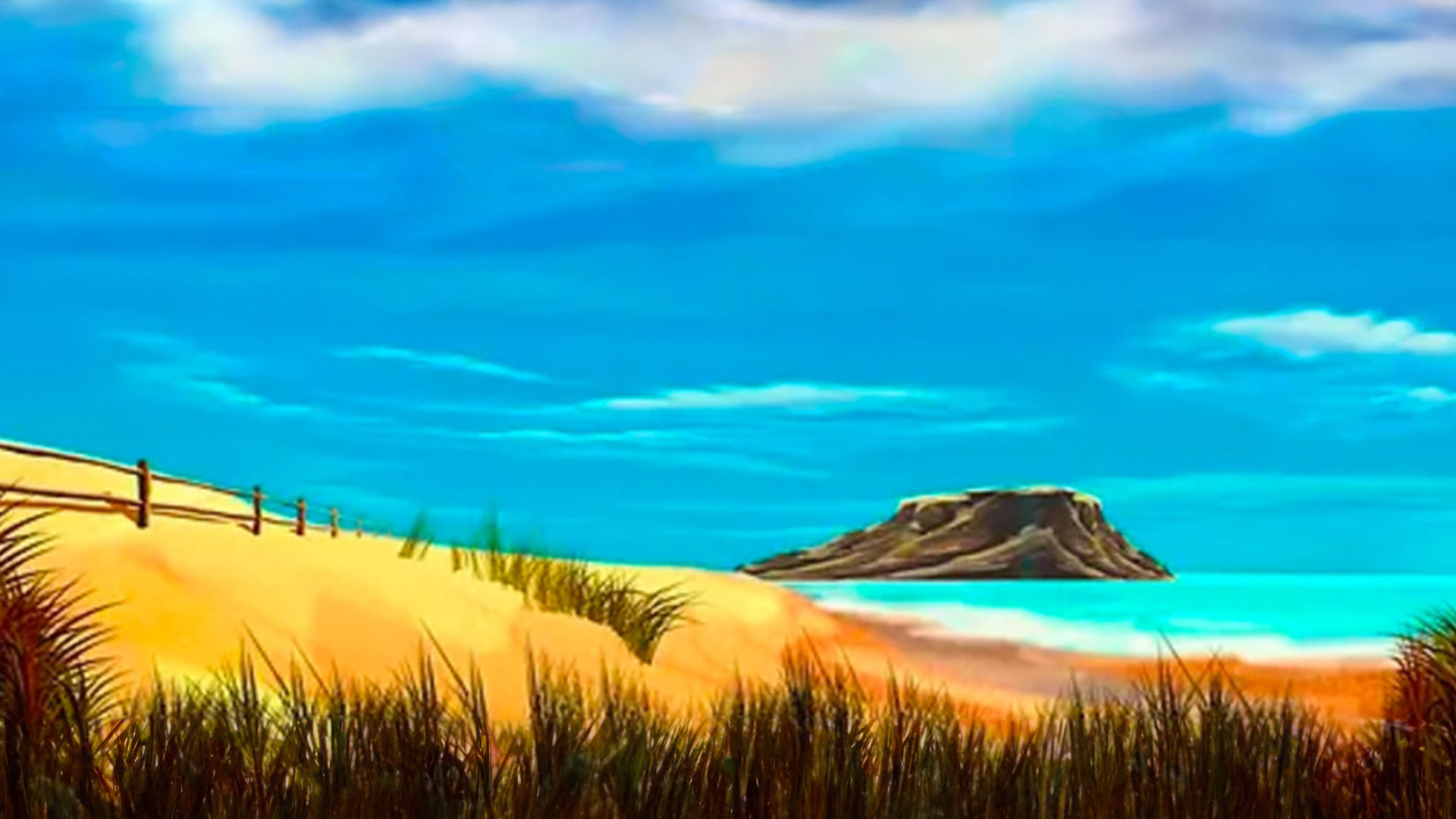 DP213 Beach and Island