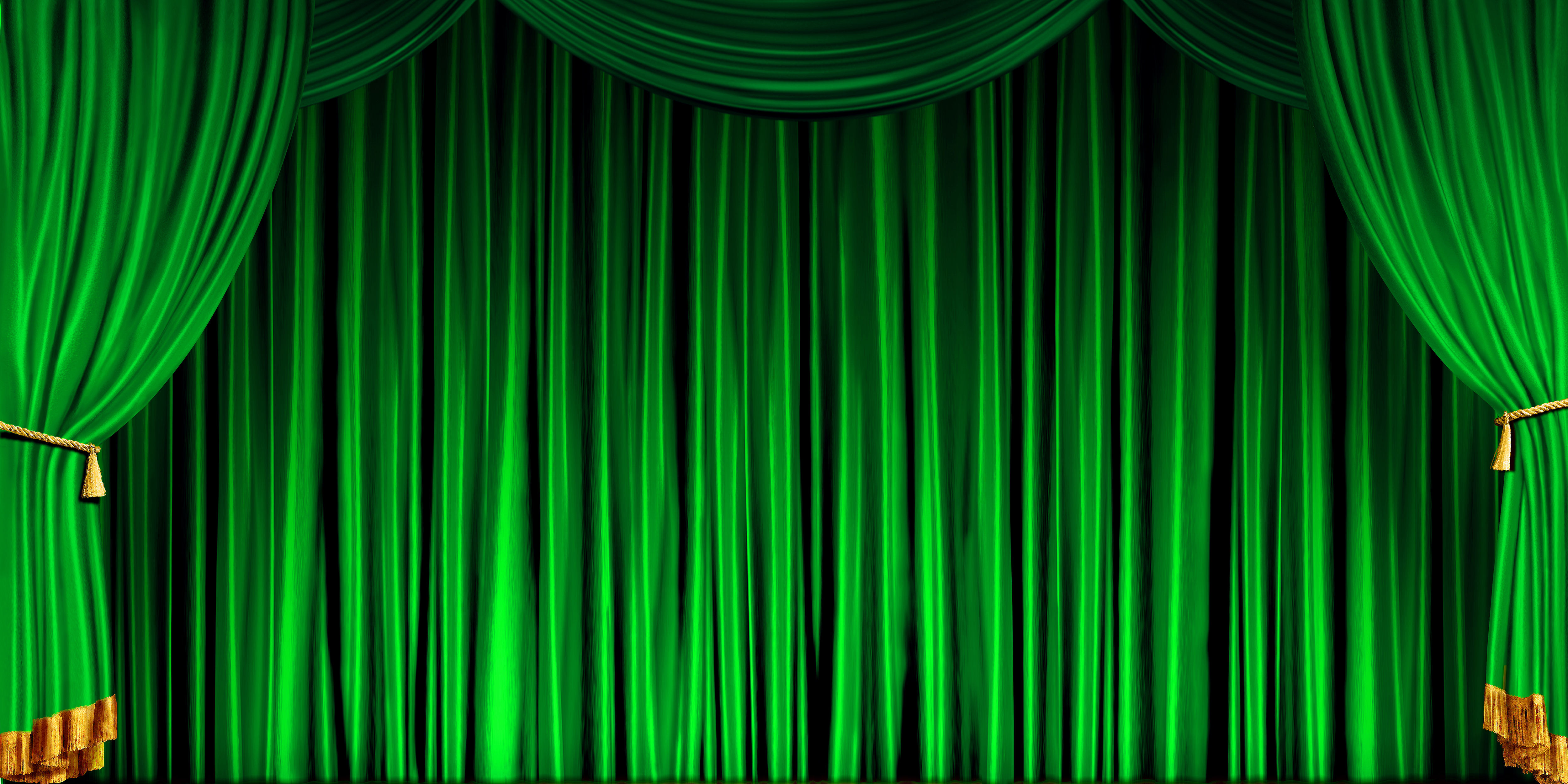 D039 Green Curtain