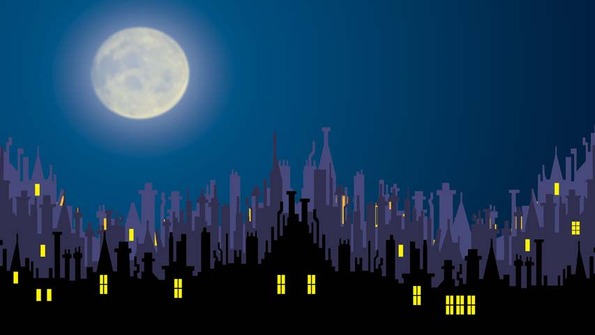 DP486 London Skyline at Night