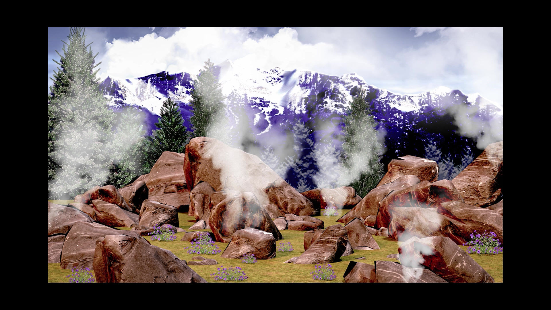 DPA201 Frozen Troll Rocks Animated