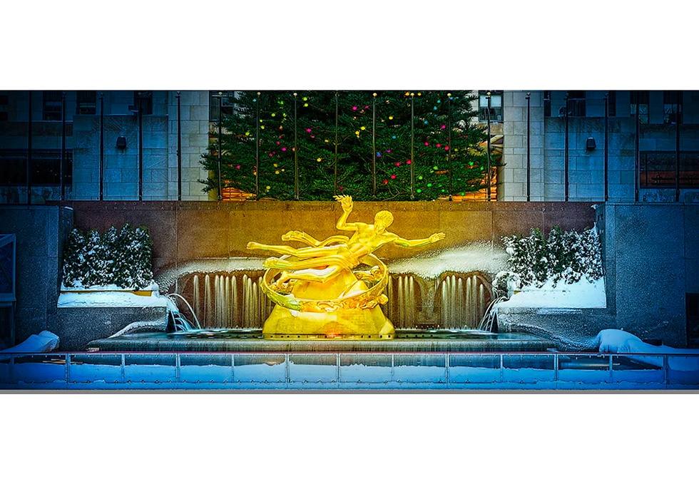 D378 Rockefeller Plaza Ice Rink