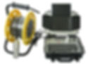 Caméra a tète rotative de diamètre 45 mm d'inspection et de contrôle des conduites verticale ( cheminées,puits,etc. )