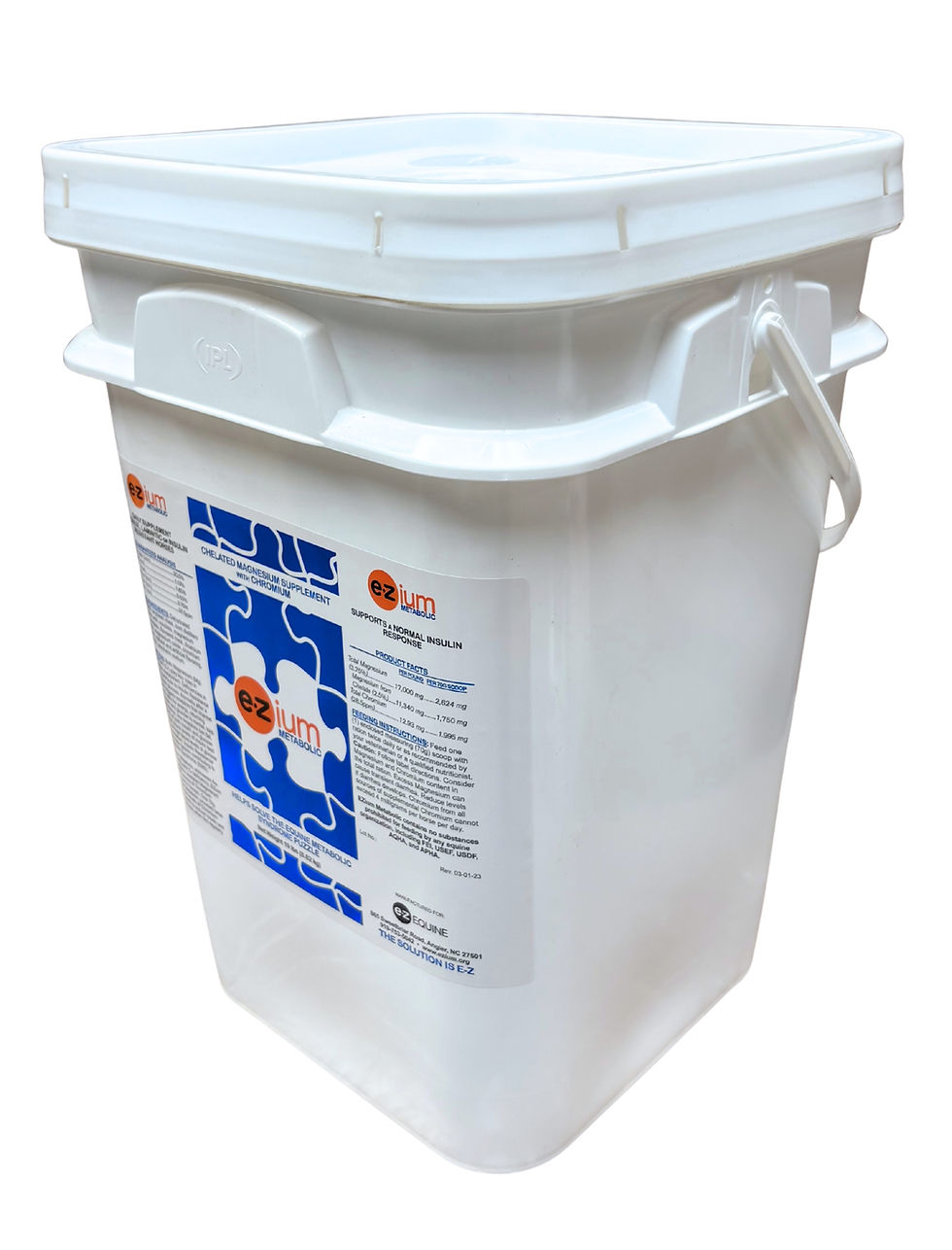 Thumbnail: EZium Metabolic 2 Month Reclosable Pail