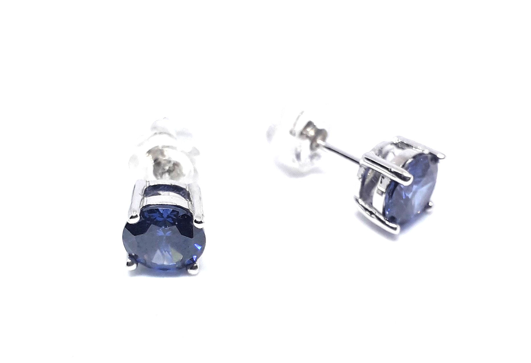 Aros de plata Punto de Luz