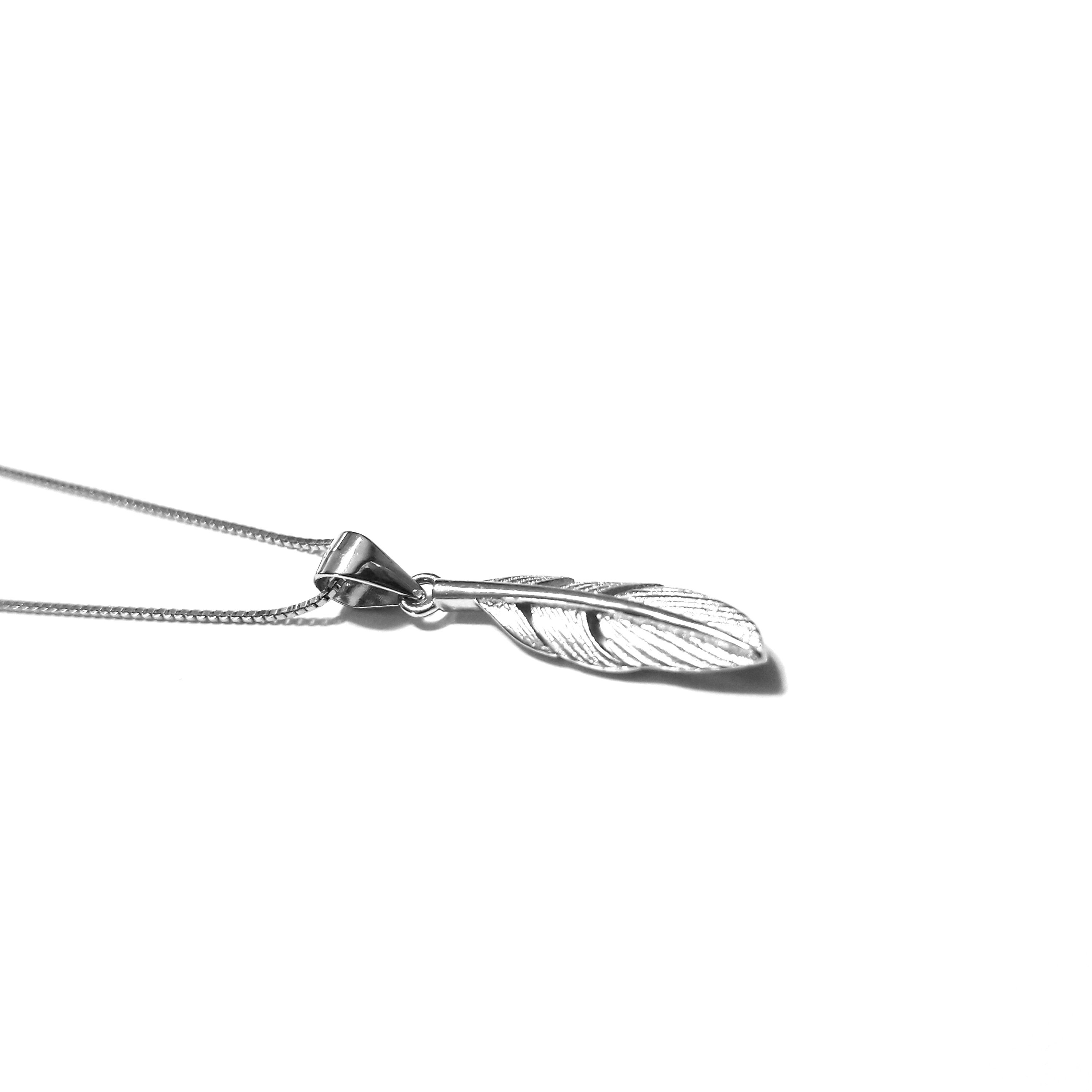 Colgante de Plata Pluma