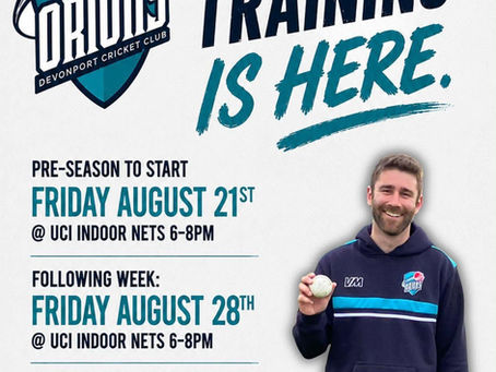 PRE-SEASON DATES SET FOR SENIOR MEN