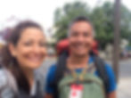 Peter and Sanaz backpacking through Cuba