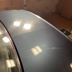 AVANT/APRES polissage lustrage voiture grise