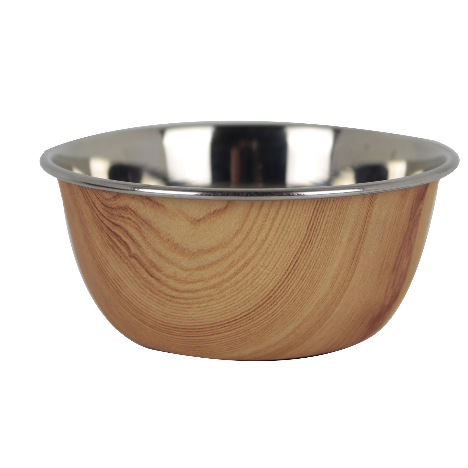 Gamelle inox design bois